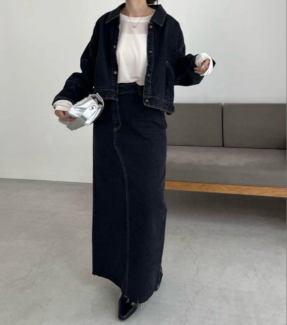 新品タグ付き！CAPRICIEUX LE'MAGE ショートデニムジャケット