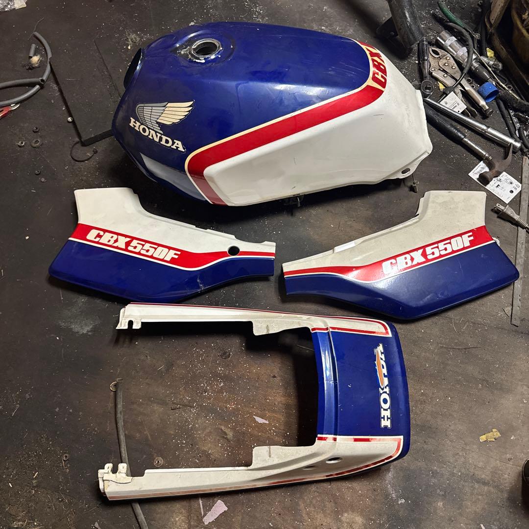 CBX400F 550F青白外装セット