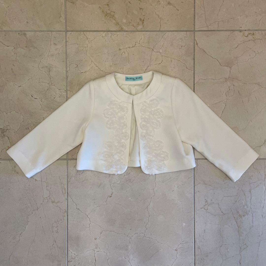 ハッカキッズ セレモニー ボレロ ワンピース 120cm