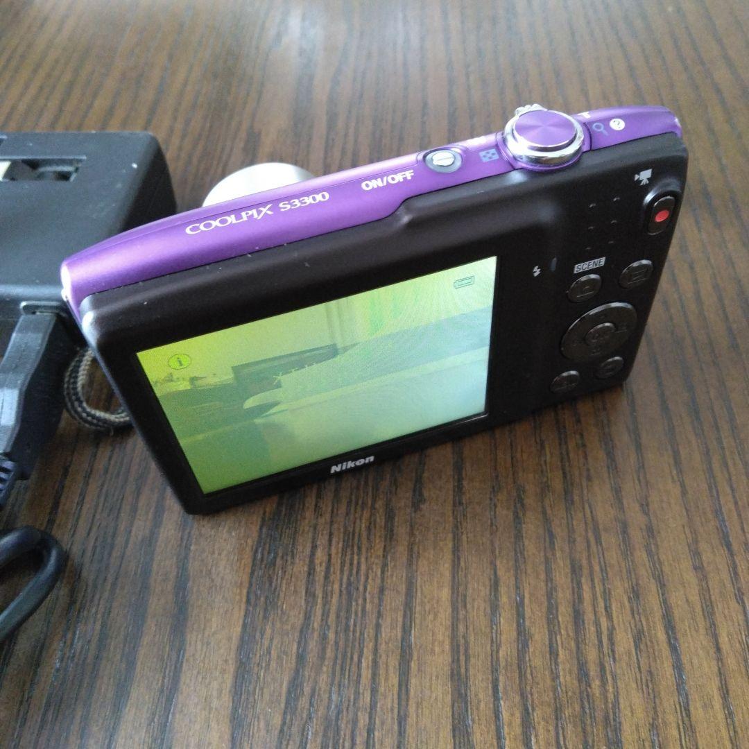 Nikon COOLPIX 紫色 デジタルカメラ　美品