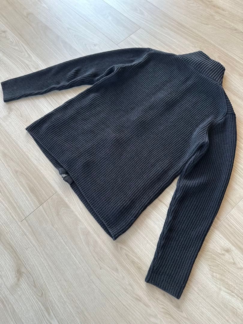 DEVOA High Neck Knit High Twist（Black）