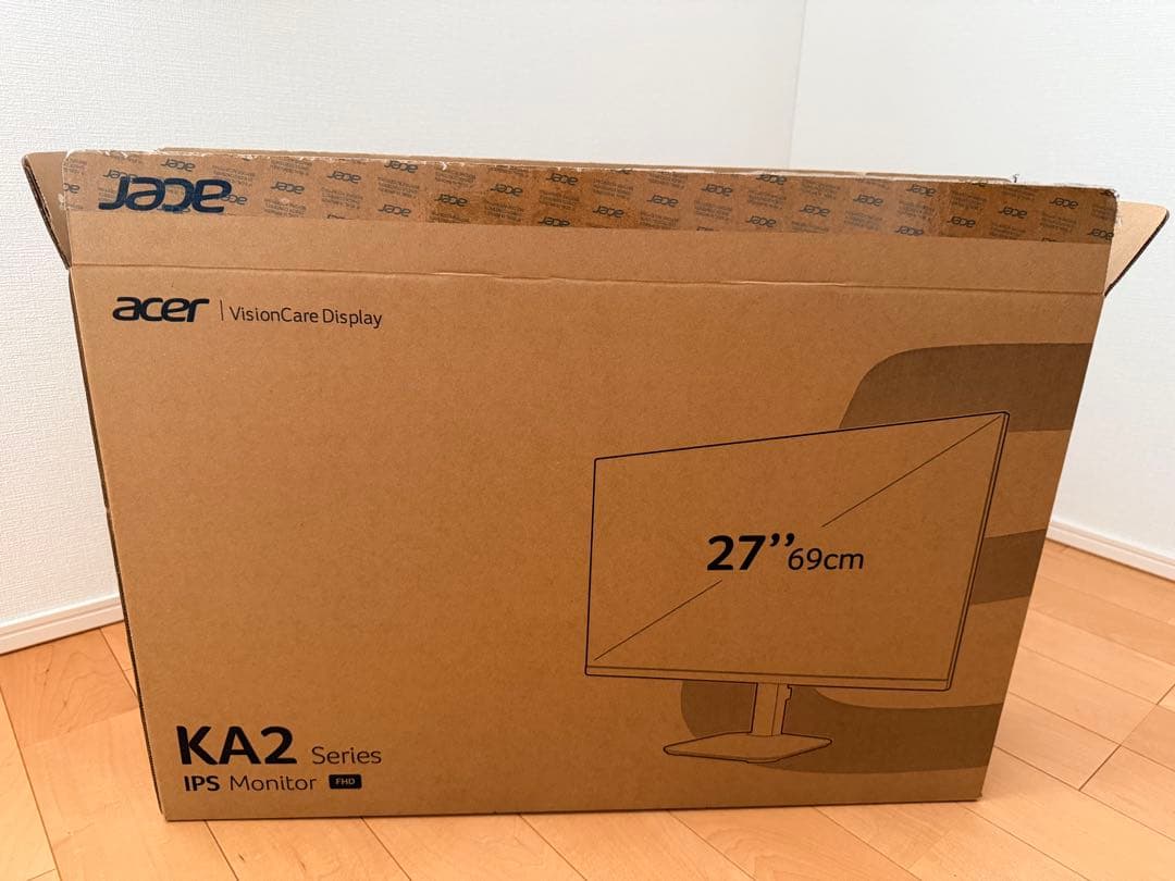 Acer 27インチ モニター KA272Gbi 2024年製