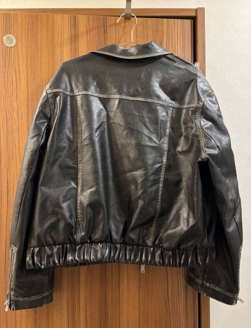 DIDDI MODA リボン レザージャケット Mサイズ バレエコア y2k