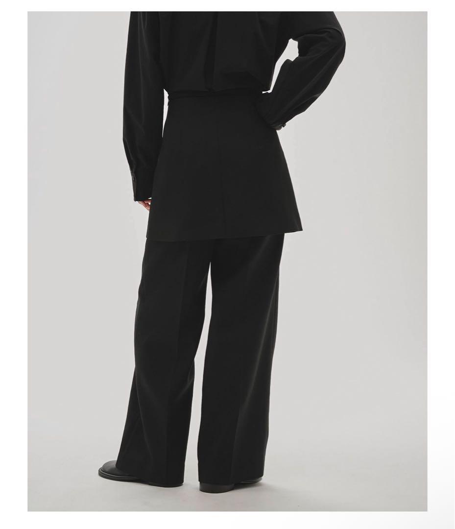 【最終値下げ】todayful Layered Twill Trousers 黒