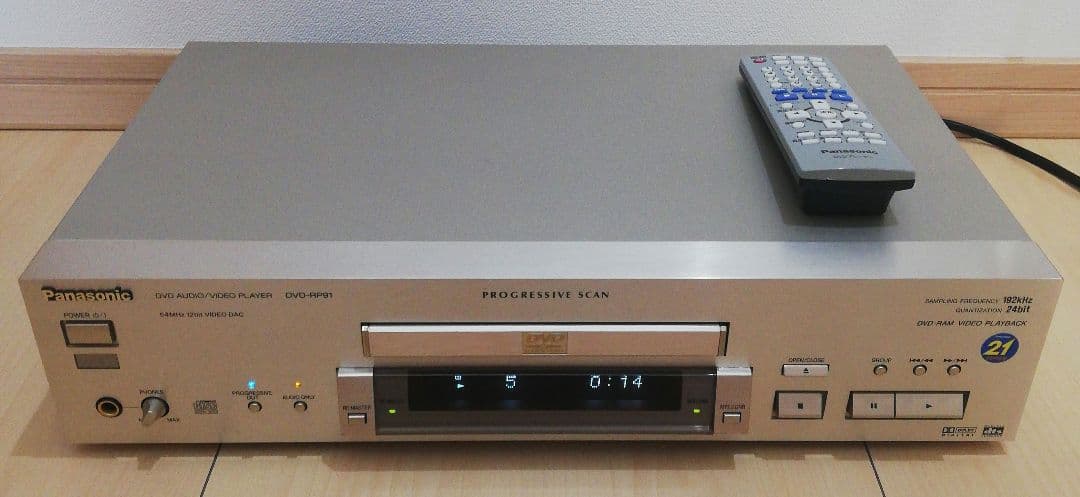 Panasonic DVDプレーヤー DVD-RP91
