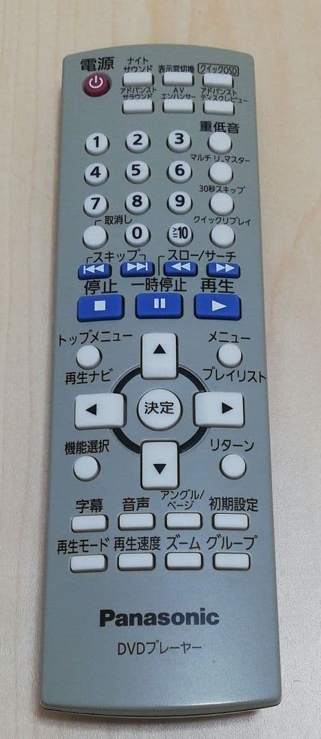 Panasonic DVDプレーヤー DVD-RP91