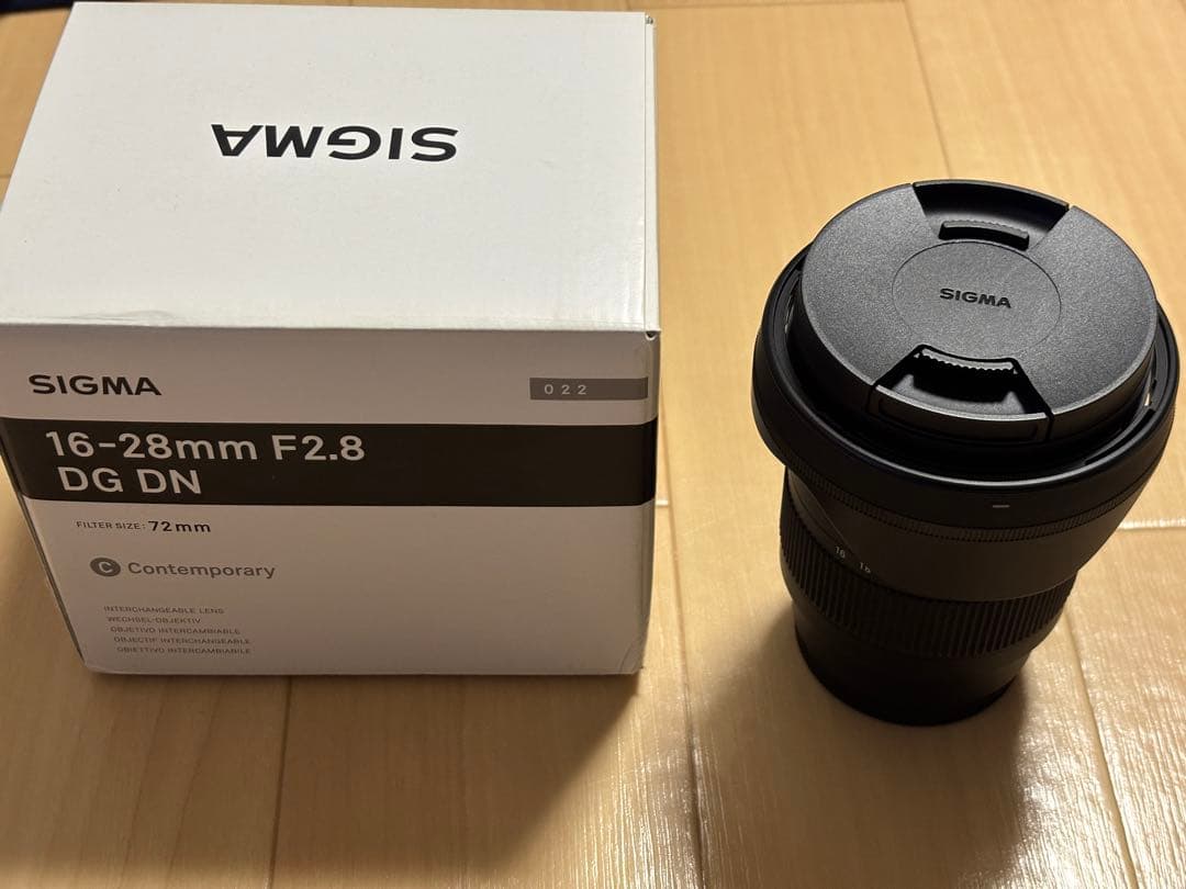 【ほぼ新品】SIGMA 16-28mm F2.8 DG DN SonyEマウント