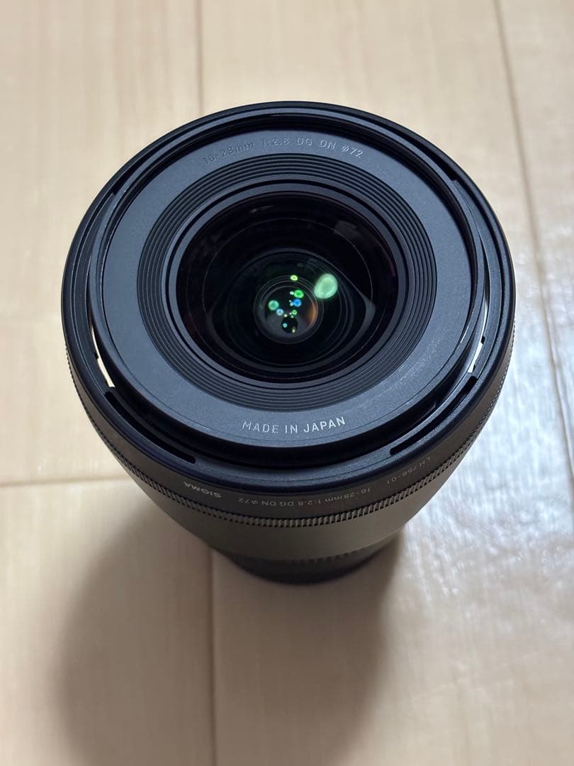 【ほぼ新品】SIGMA 16-28mm F2.8 DG DN SonyEマウント