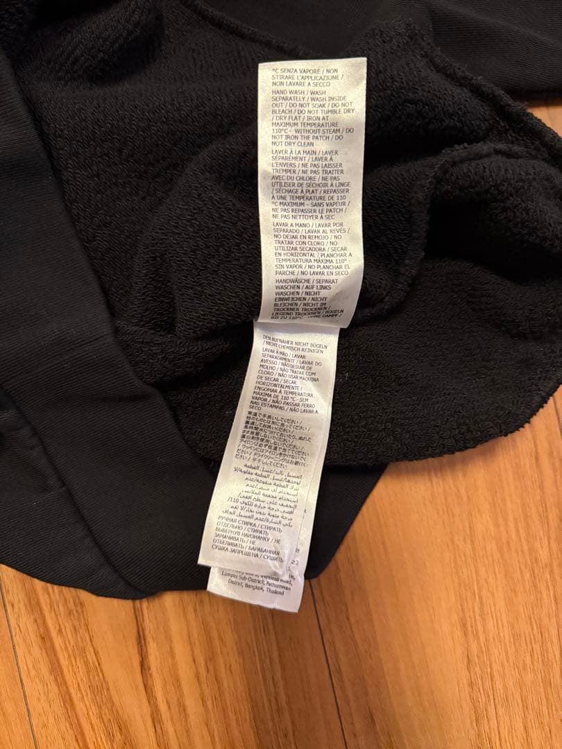 GUCCI グッチ ブラック GGマークフード付きパーカー 黒 XS