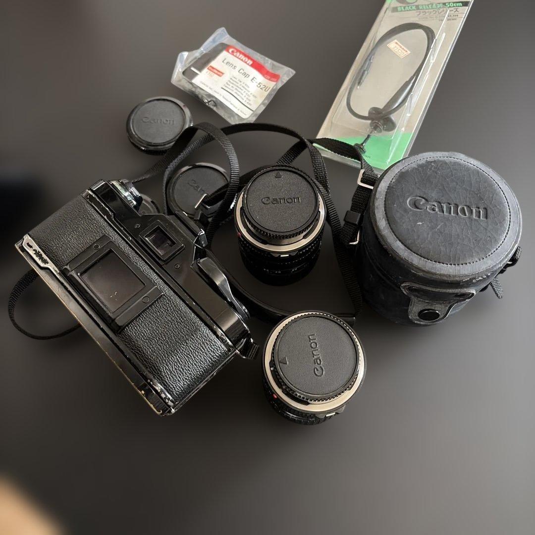Canon AE-1PROGRAM いろいろセット　ジャンク品 使用説明書付き