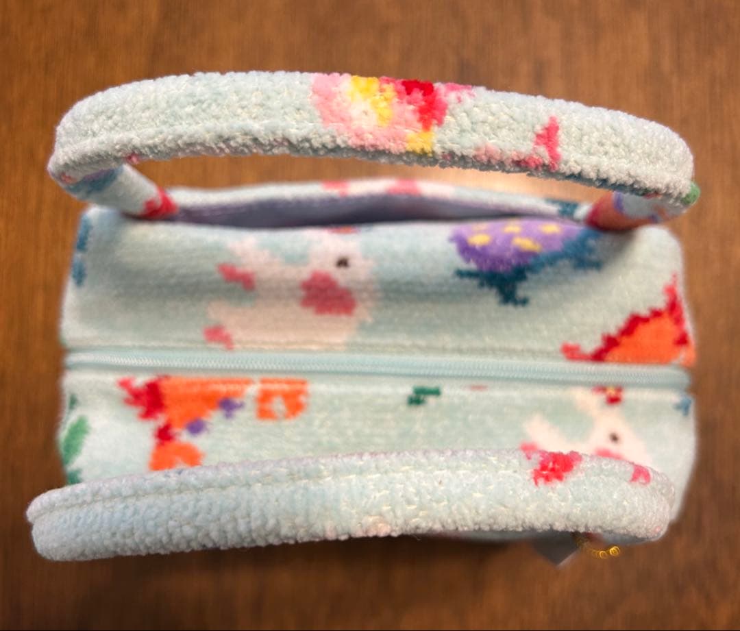 フェイラー　神崎恵さん　ミニキューブバッグ　ペールグリーン