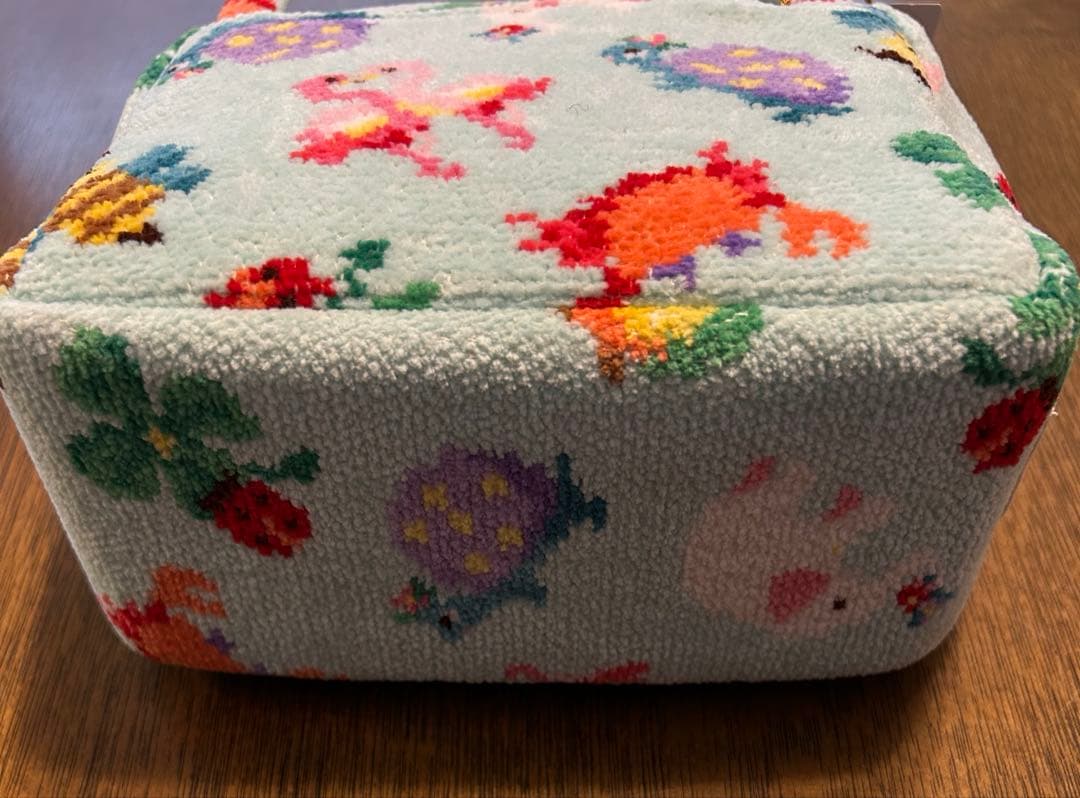 フェイラー　神崎恵さん　ミニキューブバッグ　ペールグリーン