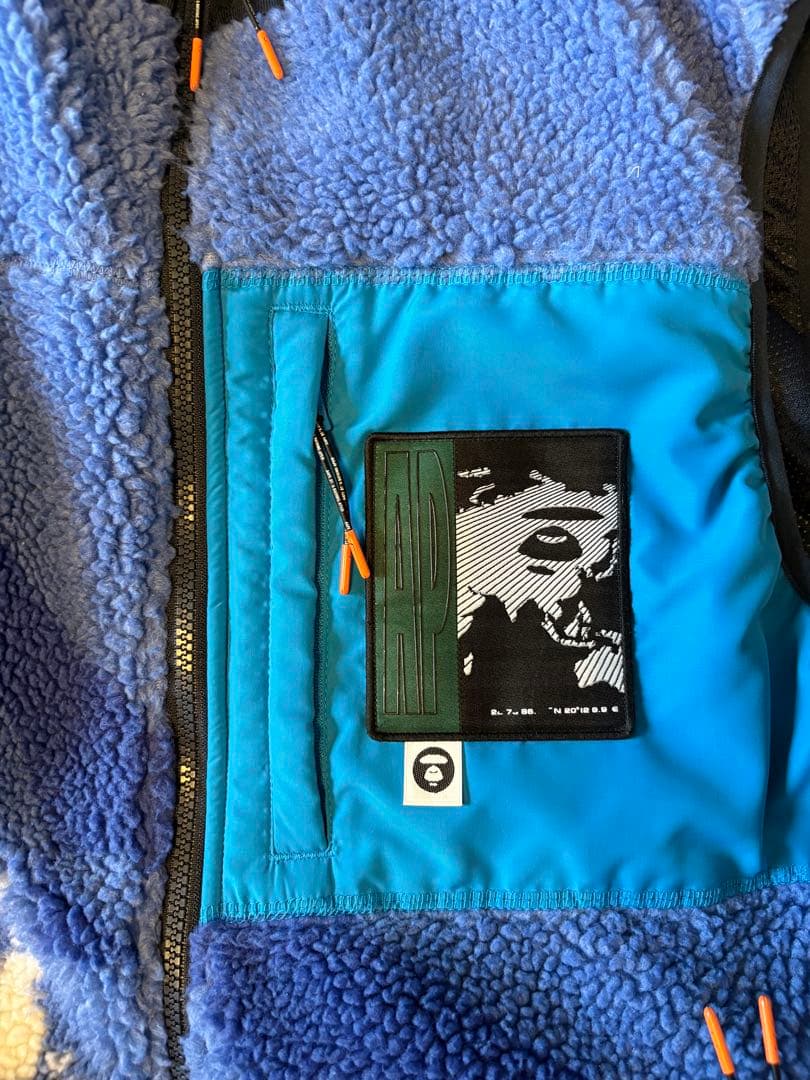 A BATHING APE フリースベスト Lサイズ