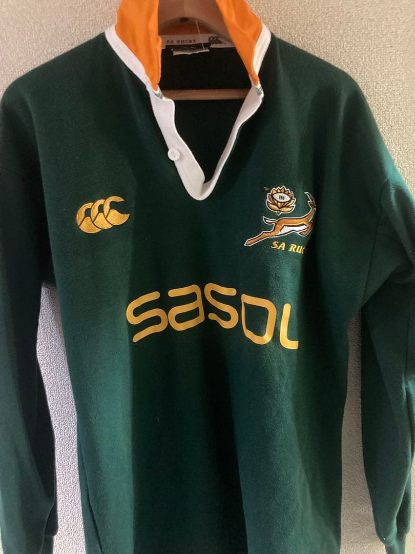 Canterbury SA Rugby ラガーシャツ M