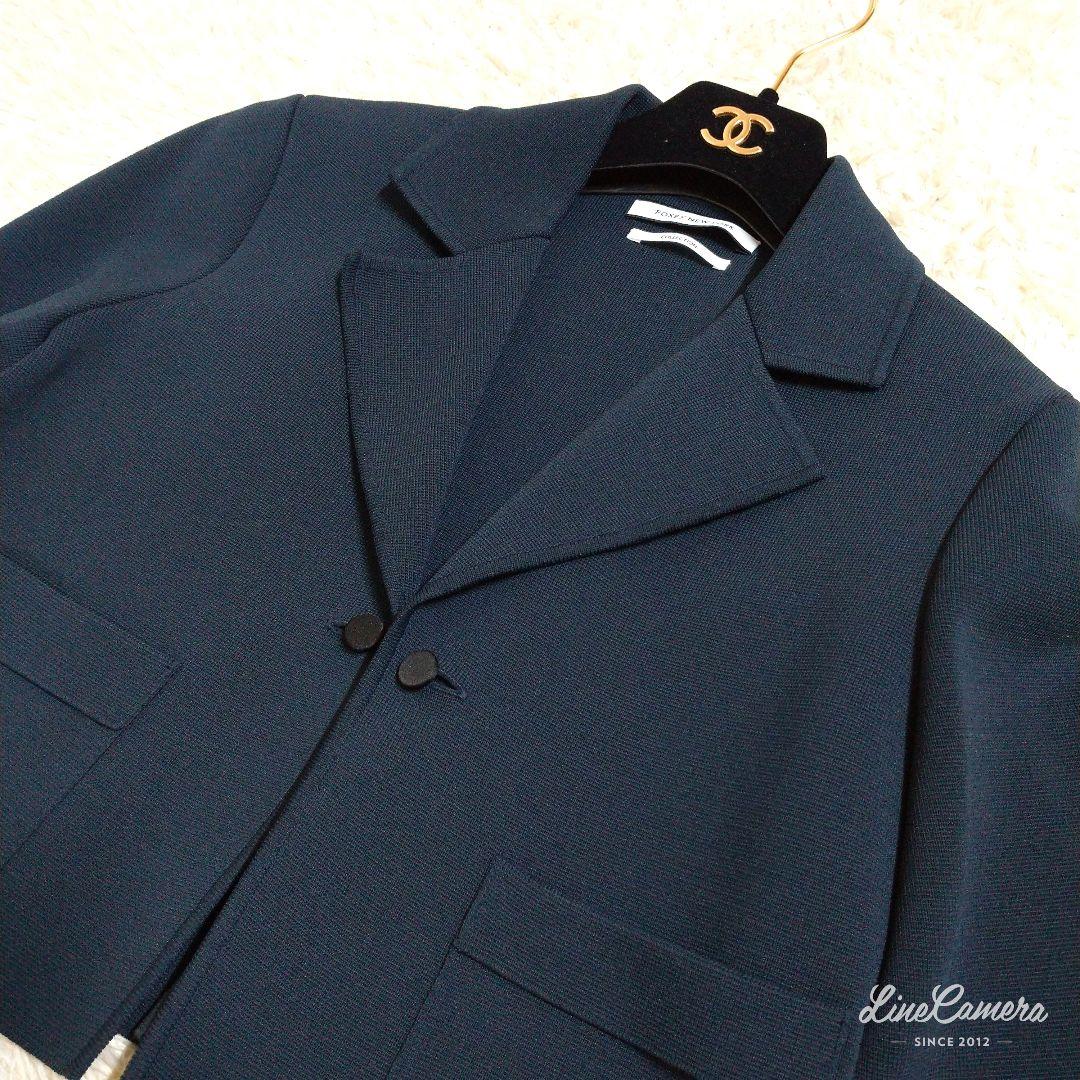 タグ付き★日本製★FOXEY　定価6.6万円　ジャケット　パール　2way　38