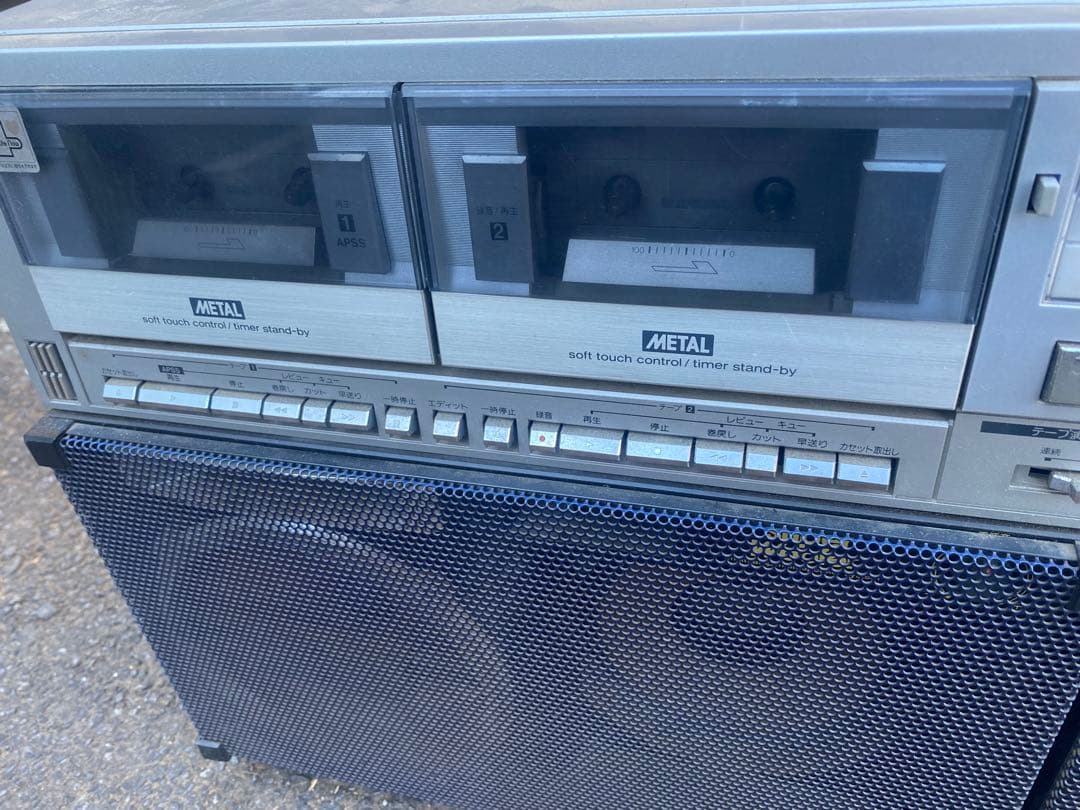 SHARP GF-999 ラジカセ FM/AM ジャンク