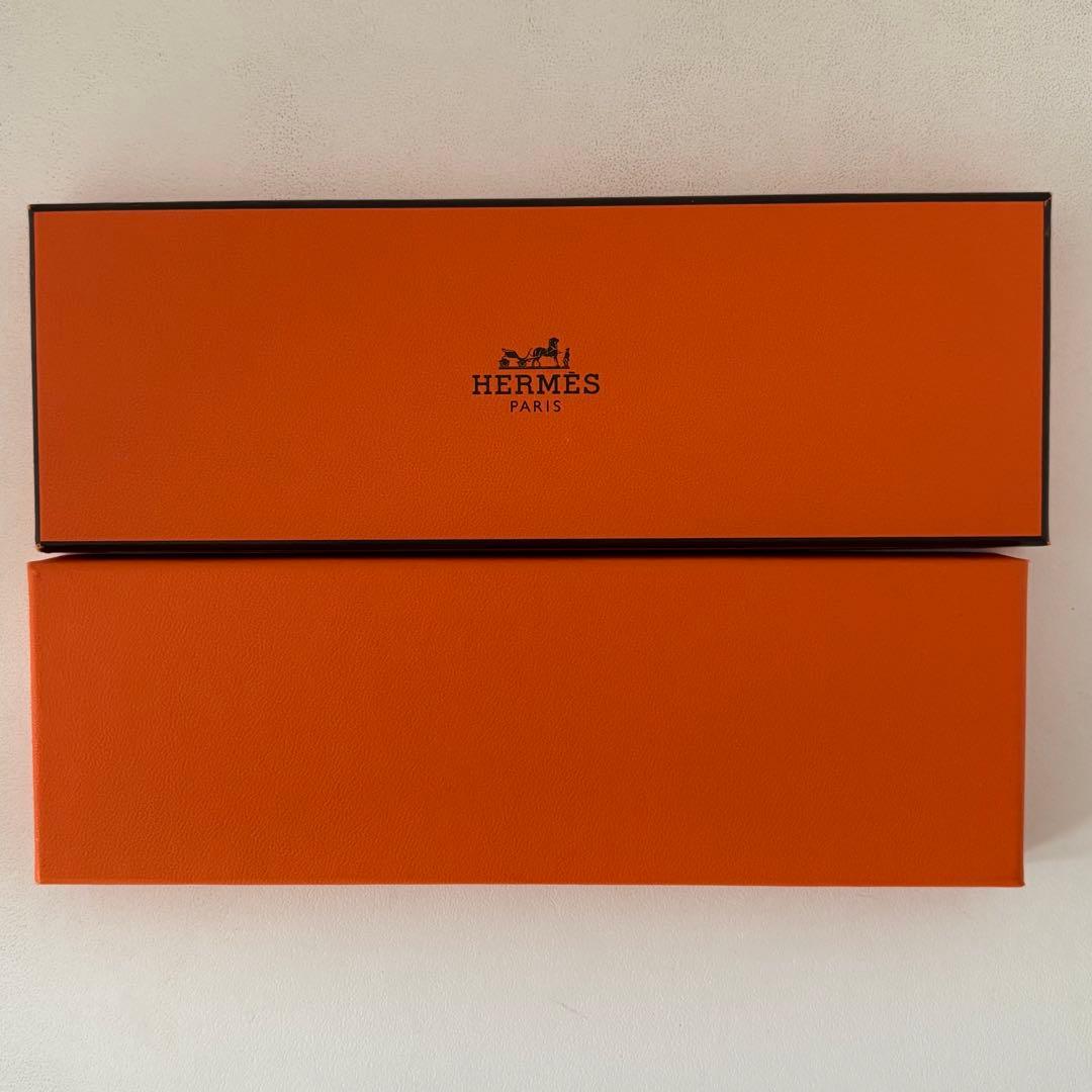 ＊未着用・新品＊ HERMES バッファローホーン 簪 / かんざし Hロゴ
