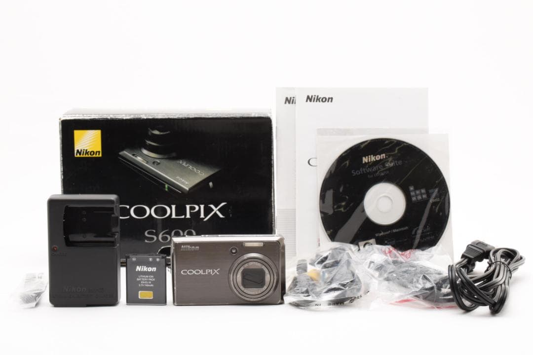 【元箱付き 動作品】ニコン COOLPIX S600 デジタルカメラ コンデジ