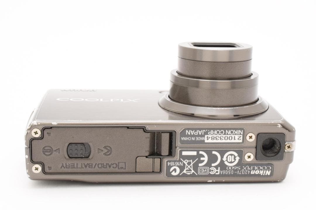 【元箱付き 動作品】ニコン COOLPIX S600 デジタルカメラ コンデジ