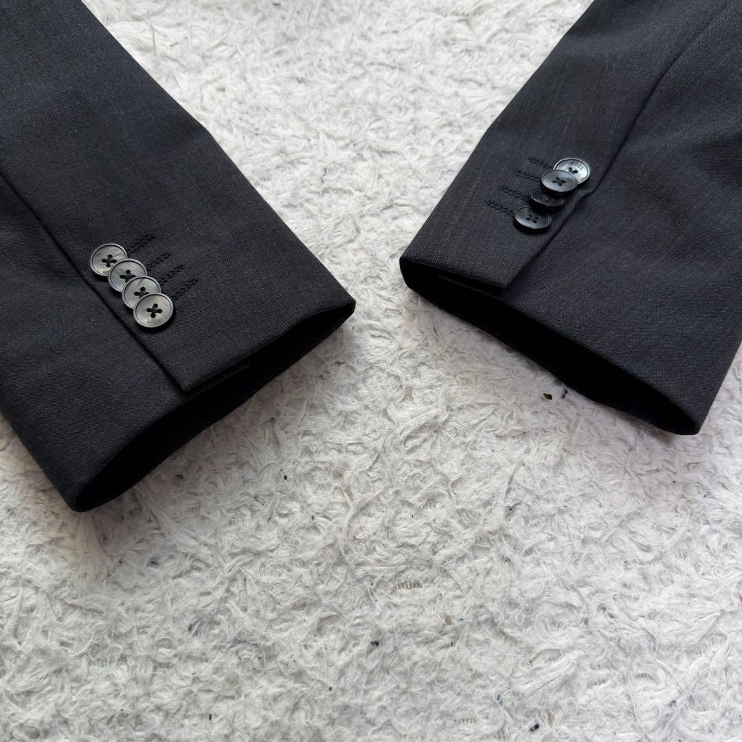 現行極美品XLサイズ相当　ヒューゴボス　マルゾット生地　スーツ　セットアップ