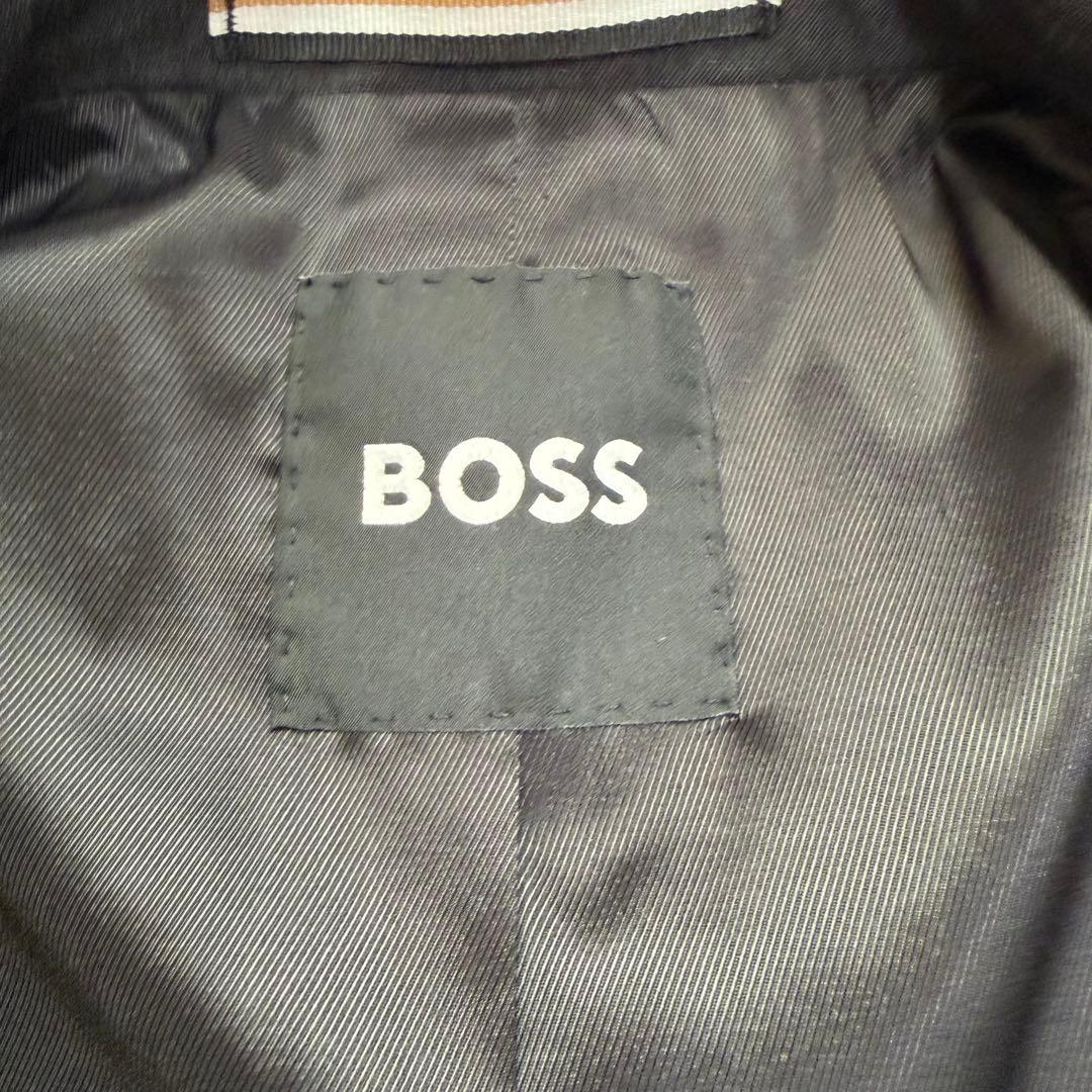 現行極美品XLサイズ相当　ヒューゴボス　マルゾット生地　スーツ　セットアップ