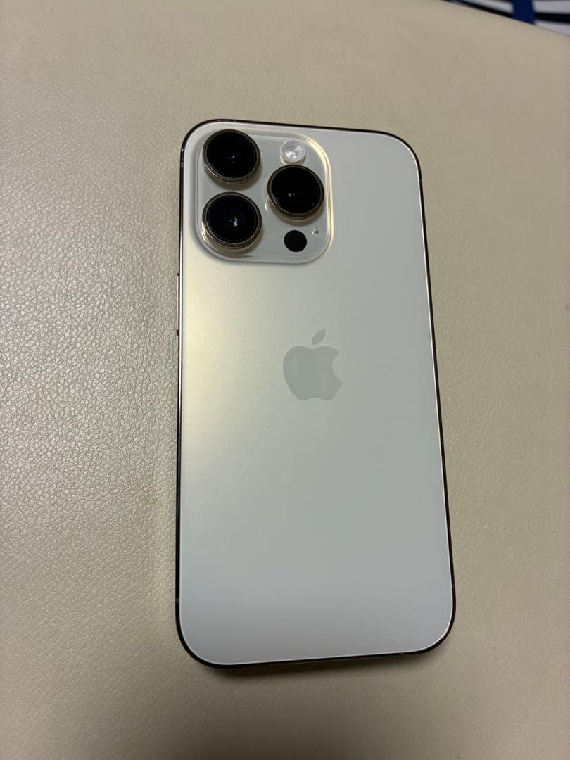 美品　iPhone14Pro 256GBゴールドSIMフリー