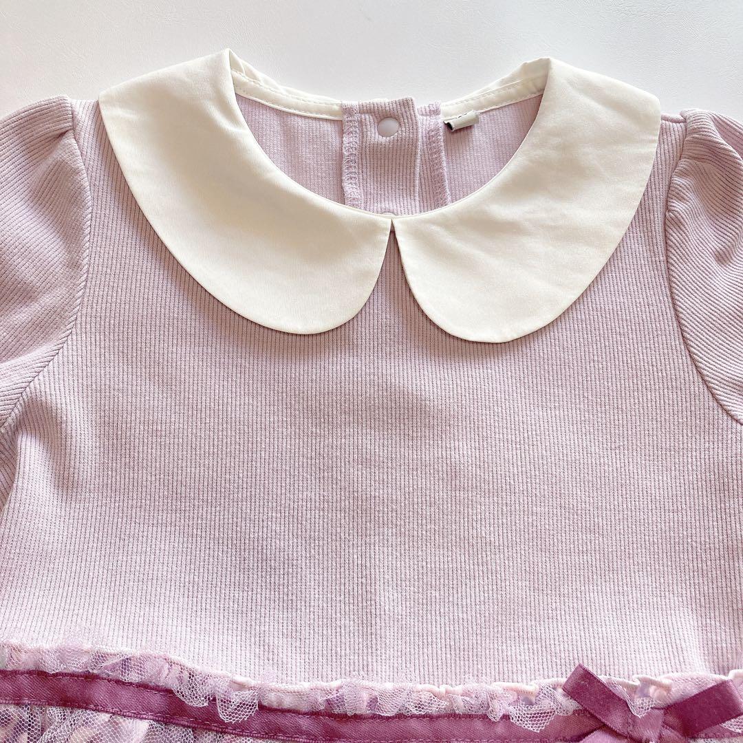 anyFAM ラベンダー 花柄 セレモニー 入学 卒園 フォーマル