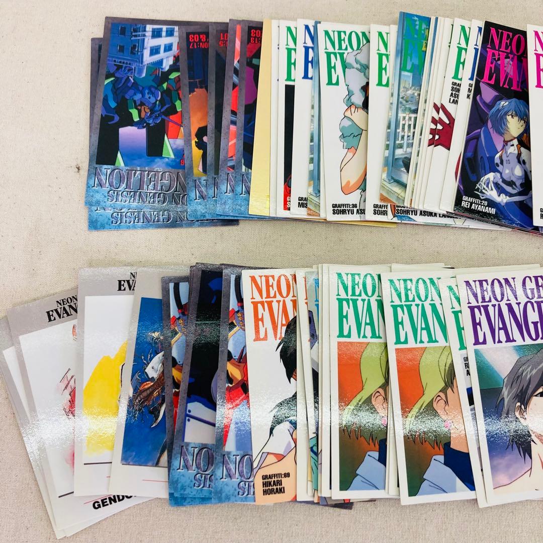 【154枚★大量まとめ】エヴァンゲリオン　トレーディングカード　箱付き　バンダイ