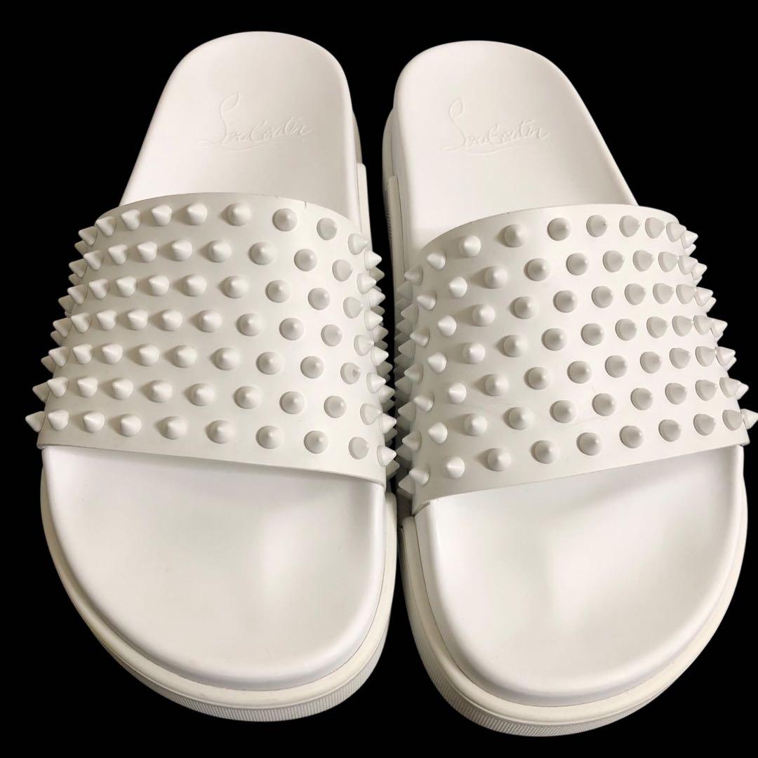 【美品】ChristianLouboutin ルブタンスタッズ　サンダル41.5