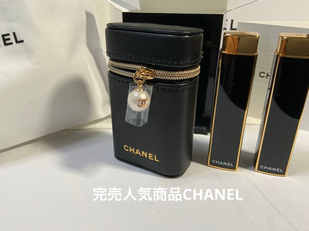 CHANELルージュ アリュール ヴェルヴェット レ ペルル セット オブ 2