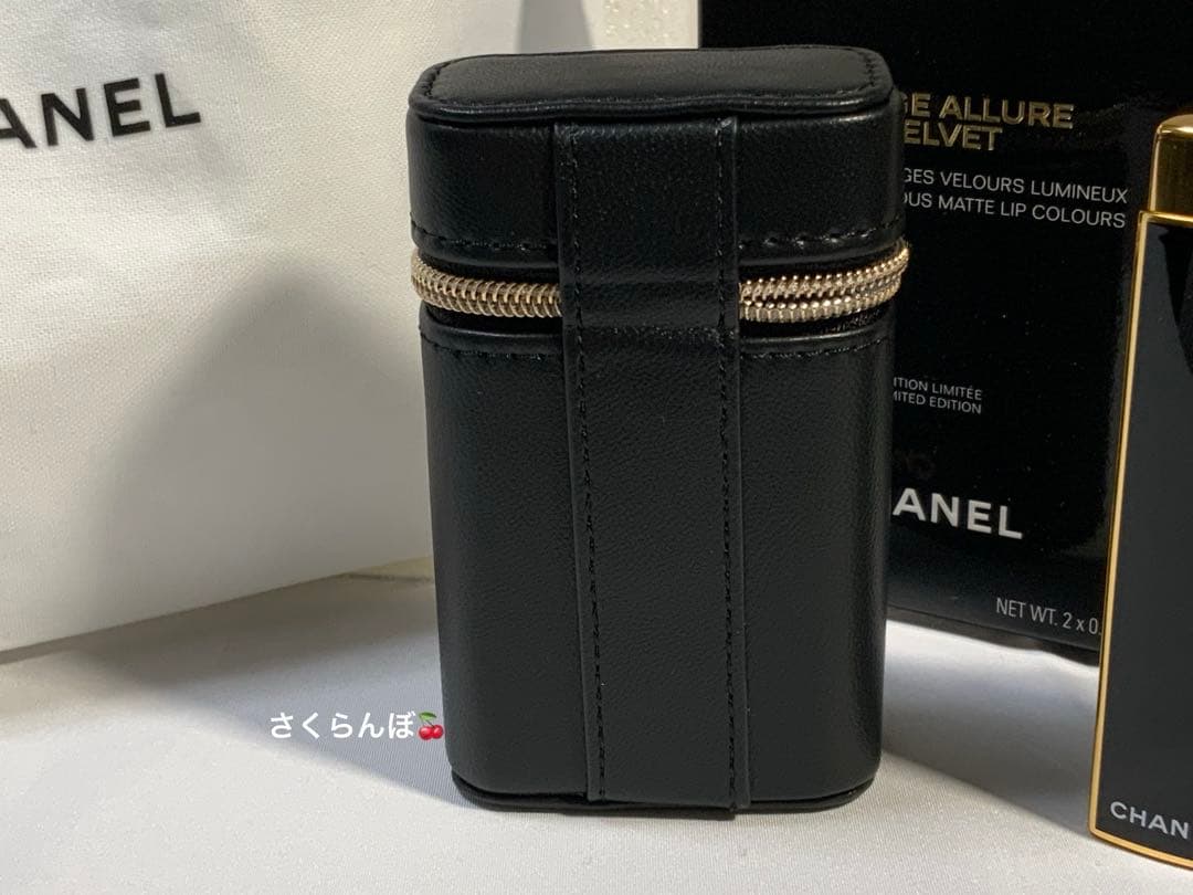 CHANELルージュ アリュール ヴェルヴェット レ ペルル セット オブ 2