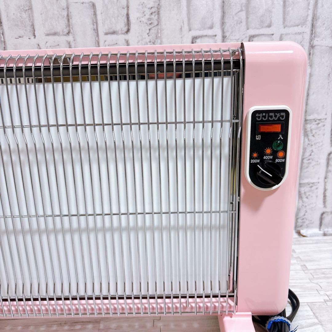 ほぼ未使用　サンラメラ 600W型(062) 遠赤外線暖房器 ヒーター サクラ