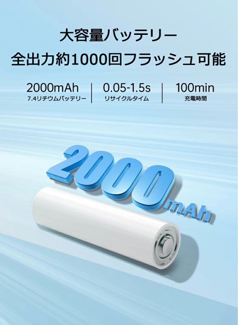 [z412]JINBEI H1 LEDスピードライト