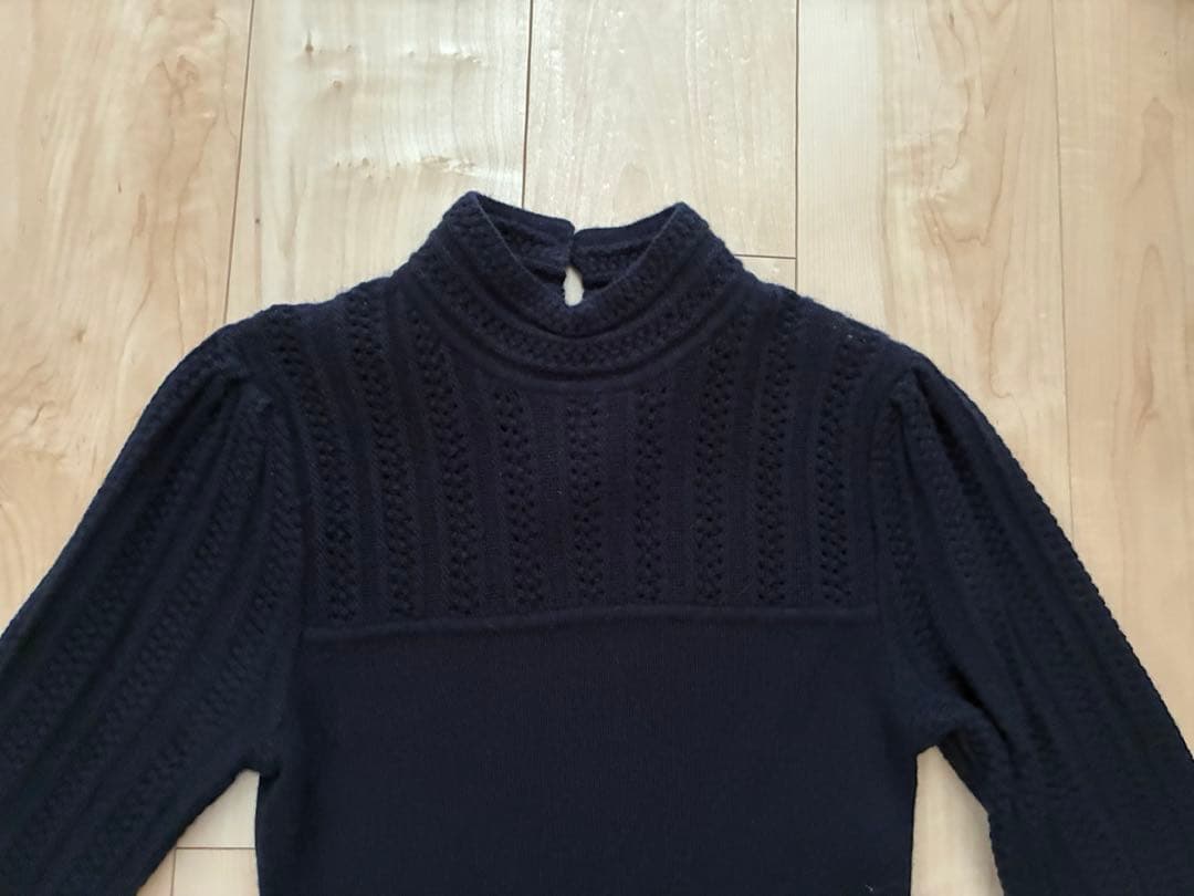 【美品】キタムラ　カシミア100%ワンピース