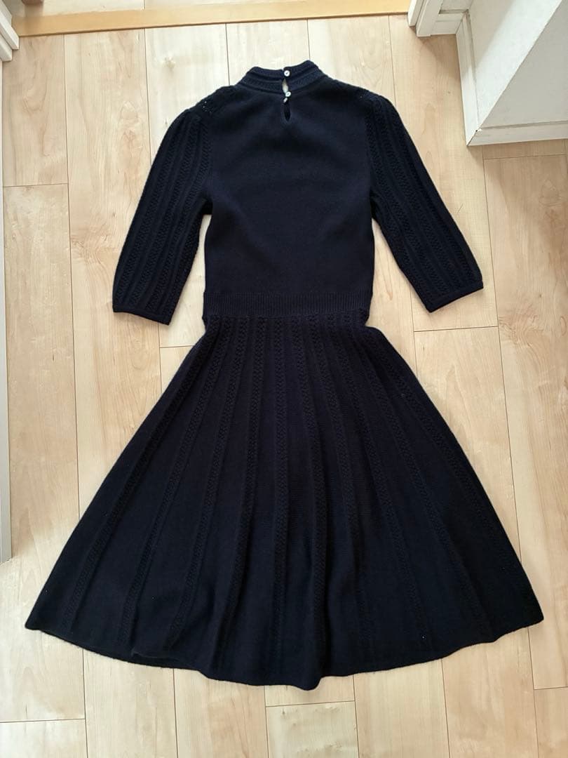 【美品】キタムラ　カシミア100%ワンピース