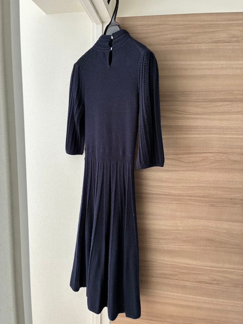 【美品】キタムラ　カシミア100%ワンピース