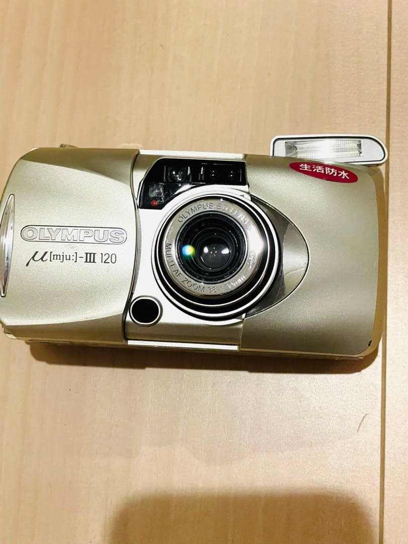 完動品✨OLYMPUS μ[mju:] III 120 コンパクトフィルムカメラ
