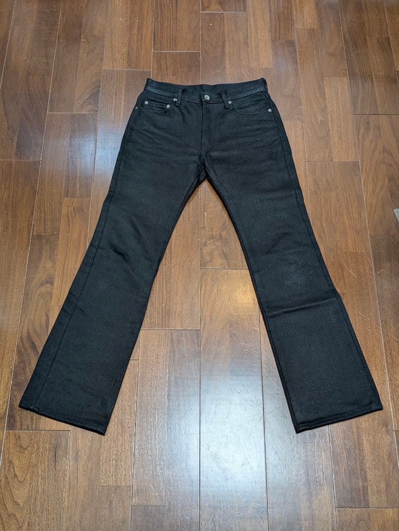 アイアンハート　黒鎧（リアルブラックジーンズ）ブーツカット　W29インチ