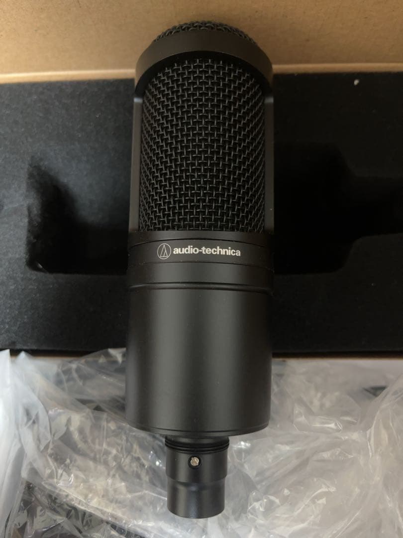 オーディオテクニカ AT2020 ショットマウント ポップガード マイクスタンド