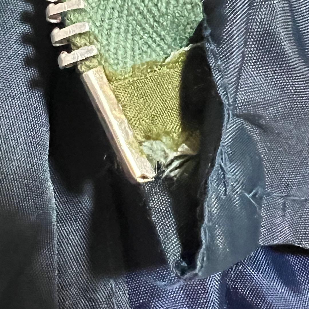 vintage MA1 フライトジャケット　70s コリジャケ　刺繍　短丈