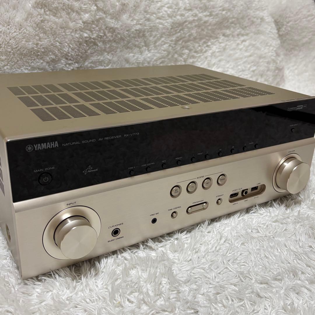 【極美品】YAMAHA RX-V773 AVアンプ　ゴールド