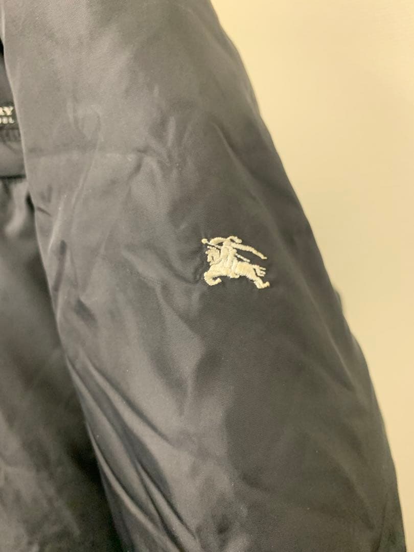 Burberry Black label ナイロン　ダウンジャケット　LL