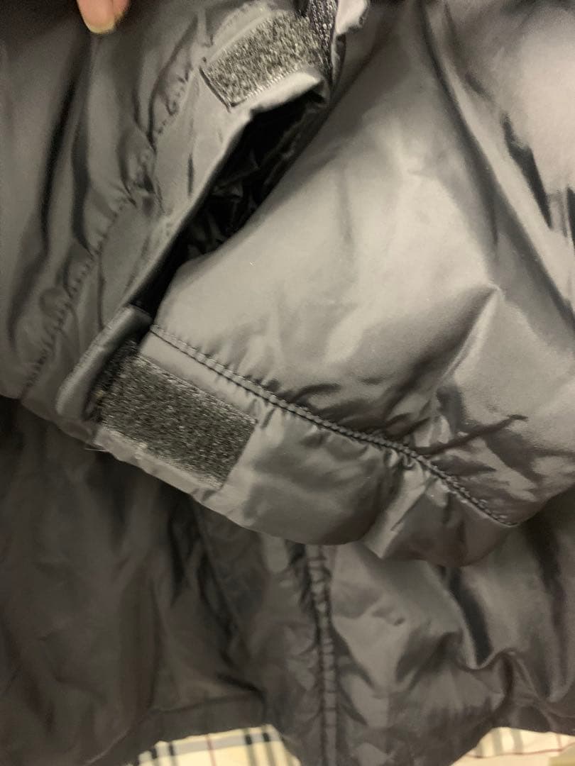 Burberry Black label ナイロン　ダウンジャケット　LL