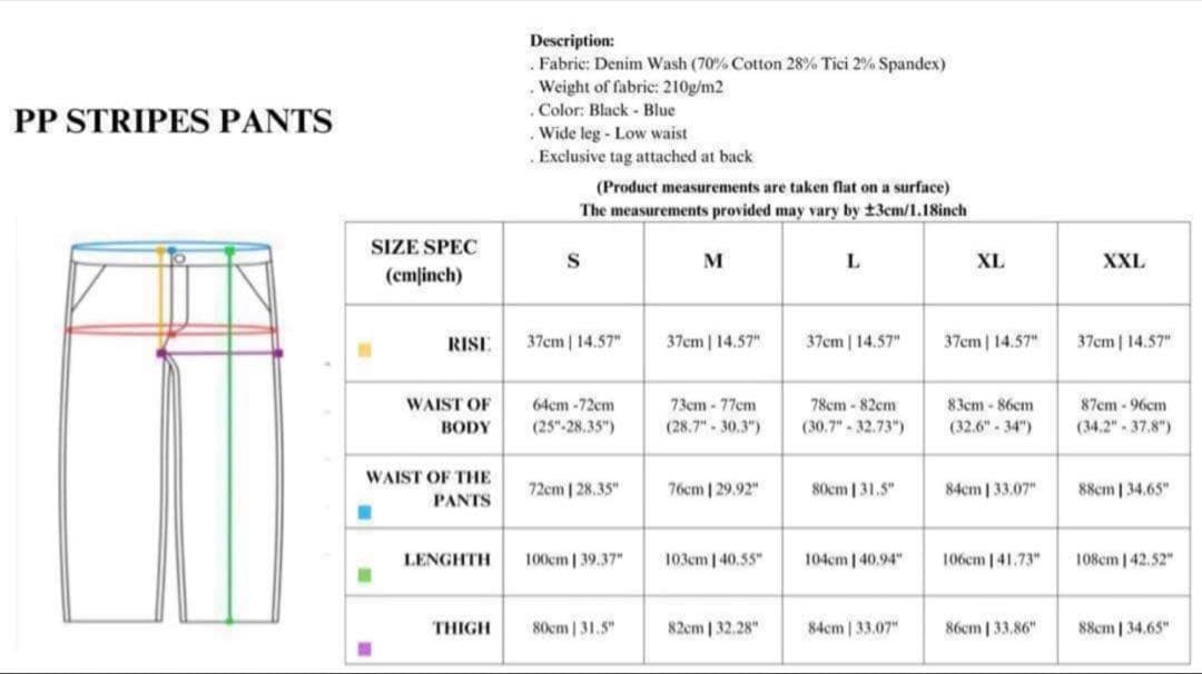 PUSH PUSH ストライプパンツ