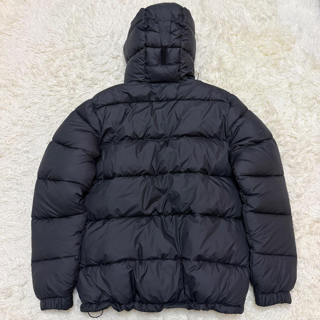 【大人気】　極暖‼️ Columbia ダウン ドローコード付き　黒　L