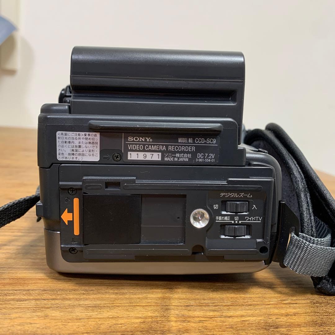 レア 希少 SONY ソニー 液晶Hi8/8ミリビデオカメラ・CCD-SC9
