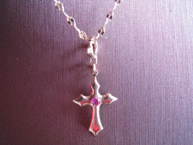 ☆綺麗！輝き天然ルビー k10ピンクゴールドペンダント 新品同様！