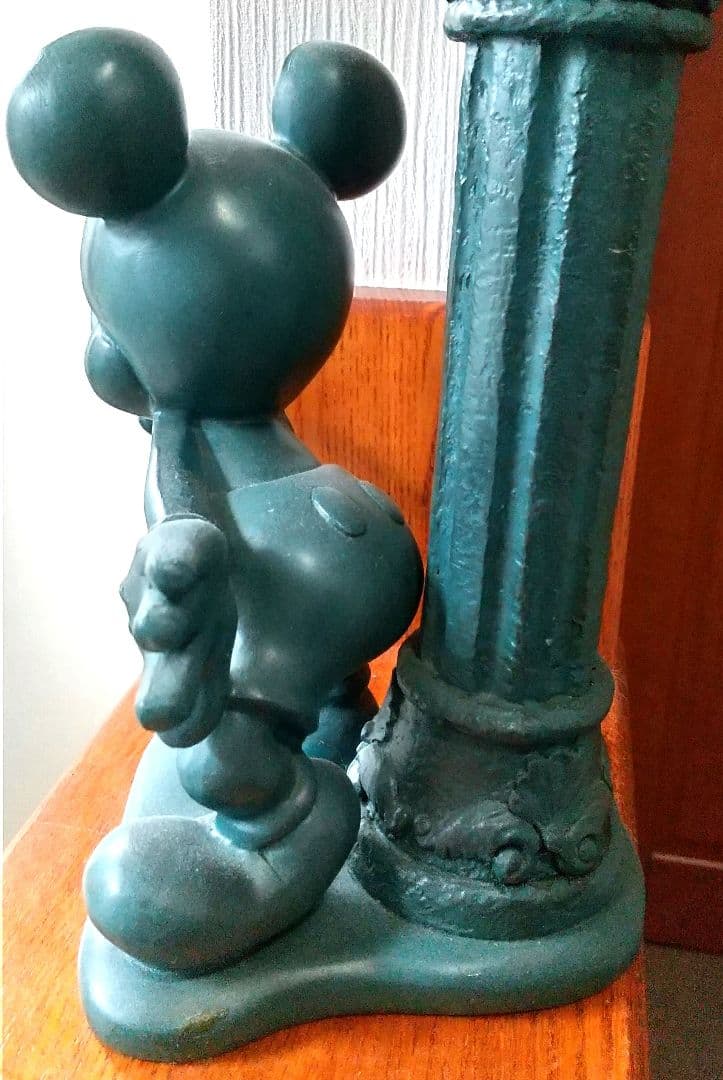 ミッキーマウス 置物 スタンドランプ ガーデニング