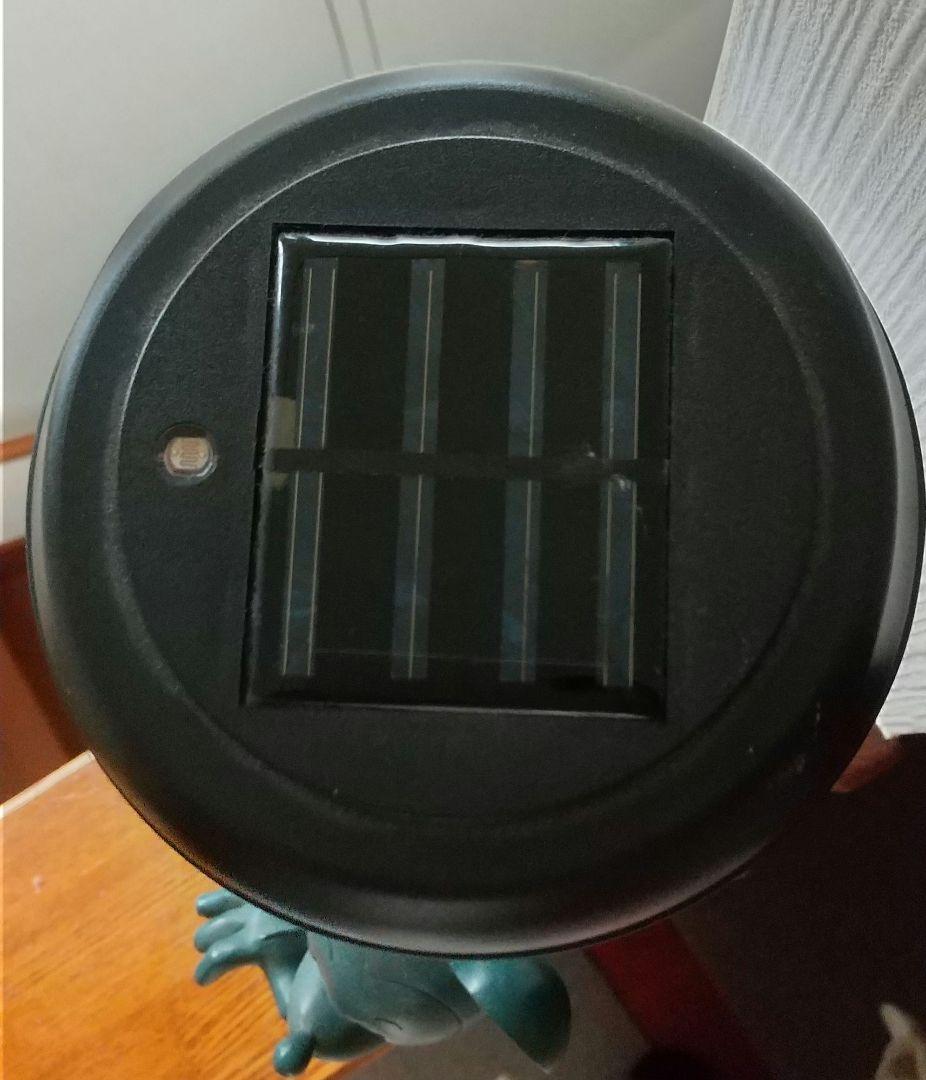 ミッキーマウス 置物 スタンドランプ ガーデニング