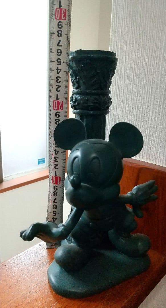 ミッキーマウス 置物 スタンドランプ ガーデニング